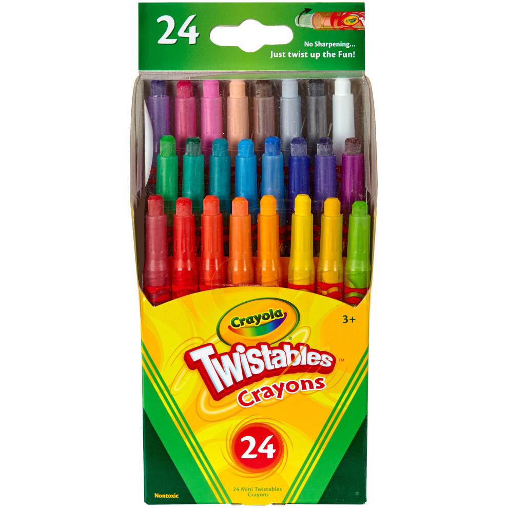 Crayola Twistables Mini Crayons-24/Pkg
