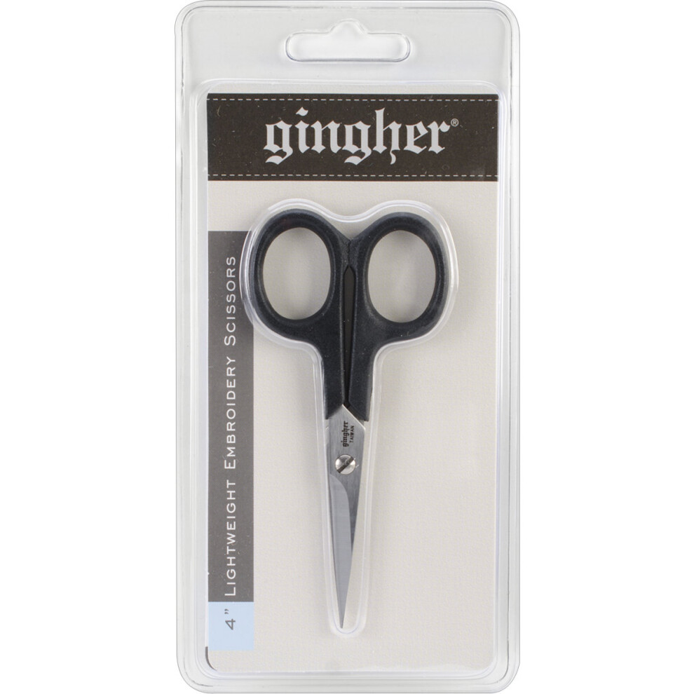 Gingher Lightweight Embroidery Scissors 4"-