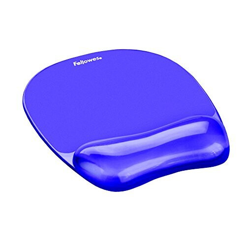 Fellowes Fellowes Crystals Gel Mouse Pad/Wrist Support - Purple 2
