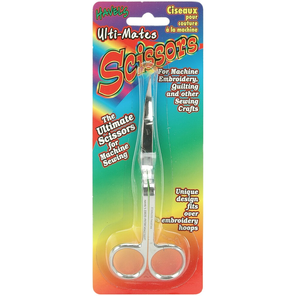 Havel's Ultimate Angled Machine Embroidery Scissors 5.25"- 736370330255