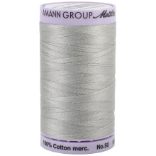 Mettler Baumwollgarn mit Seidenfinish, 50 WT, 547 Yard Fieldstone