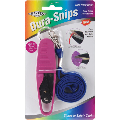 Havel's Dura Snips Squeeze-Style Thread Snips 4.75"-
