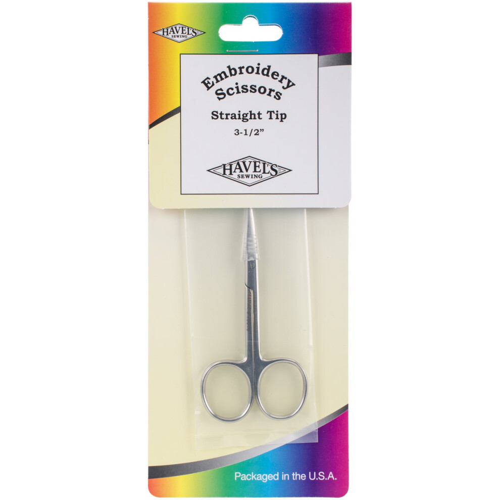 Havel's Embroidery Scissors 3.5"-Straight Tips 736370300104