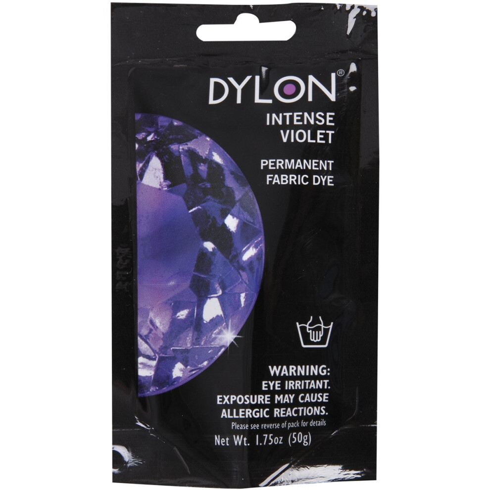 Dylon Permanent Fabric Dye 1.75oz-Intense Violet