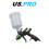 us pro US PRO 1.4MM Nozzle LVLP Gravity Feed Spray Gun 600ML 8784 1