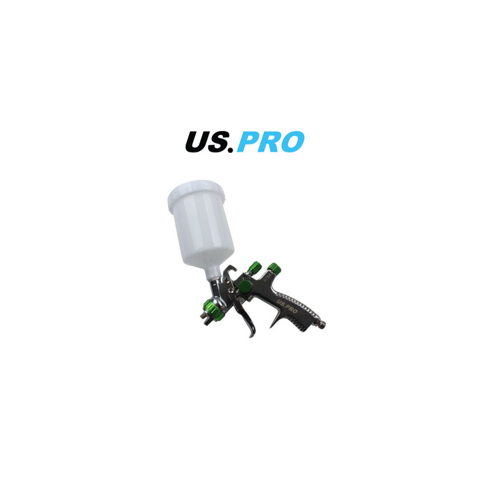 US PRO 1.4MM Nozzle LVLP Gravity Feed Spray Gun 600ML 8784