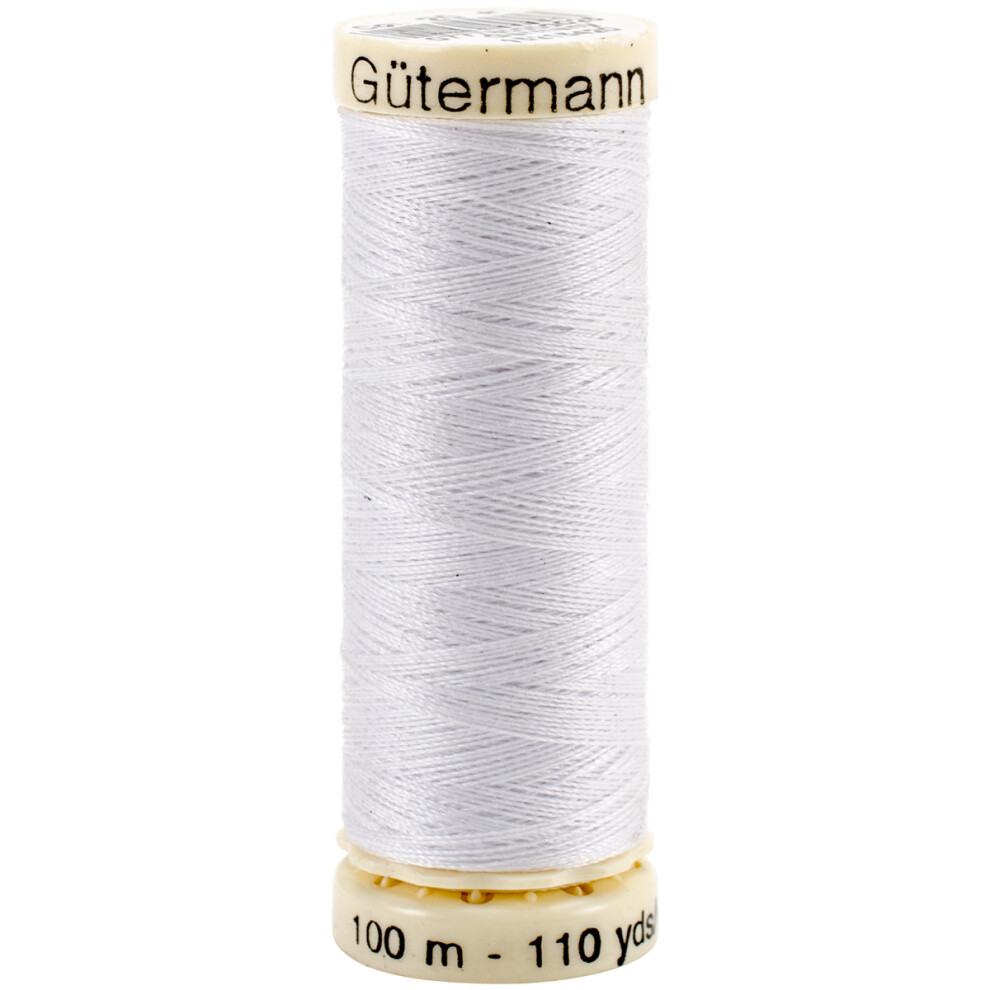 Gutermann Sew-All Thread 110yd-Nu White