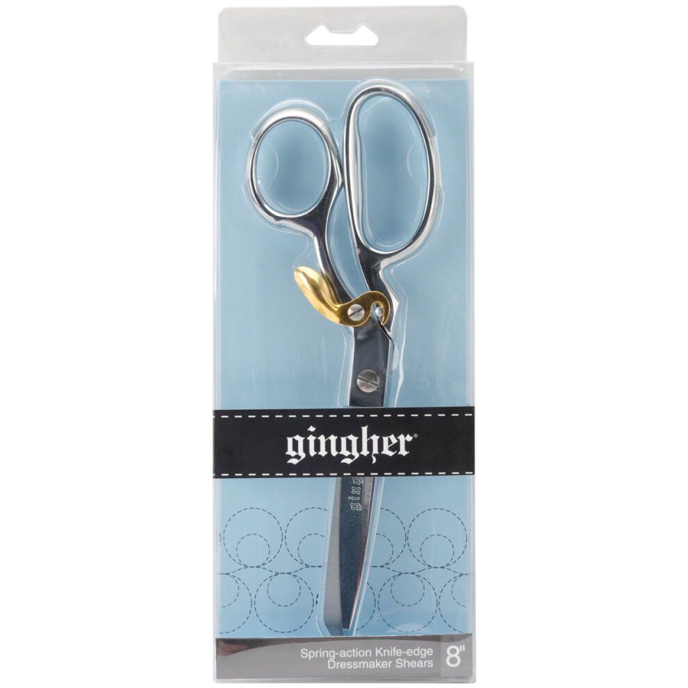 Gingher Spring Action Scissors 8"-