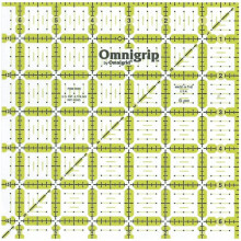 Omnigrip By Omnigrid Non-Slip Quilter's Ruler 6.5"X6.5"-