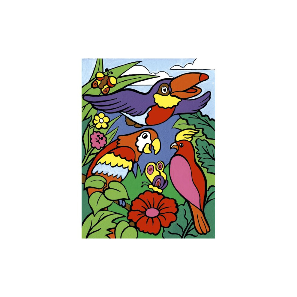 My First Paint By Number Kit 8.75"X11.375"-Birds