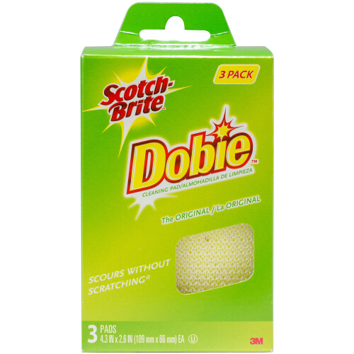 Scotch-Brite Dobie All-Purpose Cleaning Pad 3/Pkg-