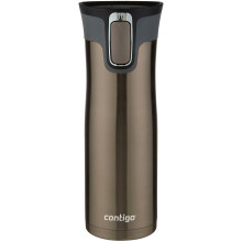 Contigo West Loop 2.0 16oz Stainless Steel Travel Mug-Latte (2035765) – Spill-Proof, One-Hand Use, Keeps Coffee Hot