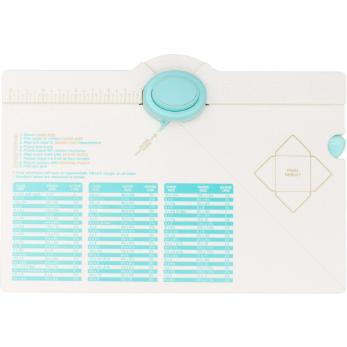 We R Memory Keepers Envelope Punch Board-6.75"X10.5"