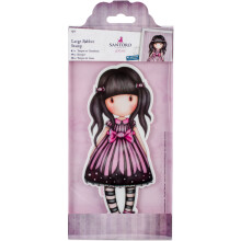 Santoro's Gorjuss Large Rubber Stamp-Sugar & Spice