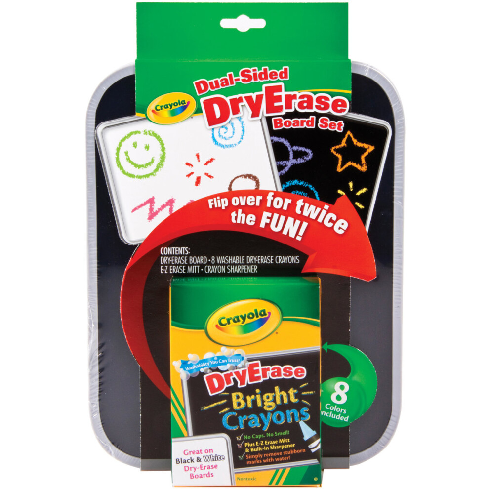 Crayola Dual-Sided Dry-Erase Board Set-