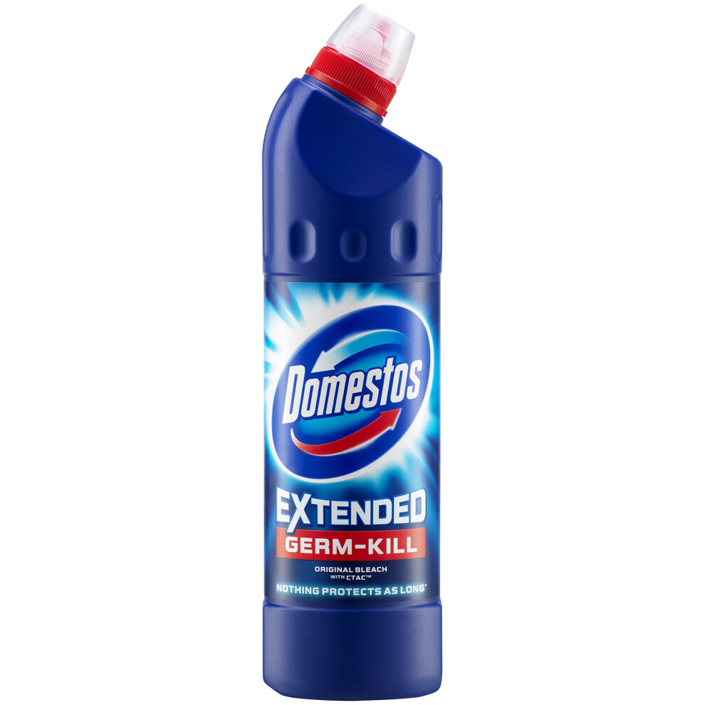 Domestos Original Bleach, 750ml (Pack of 9)