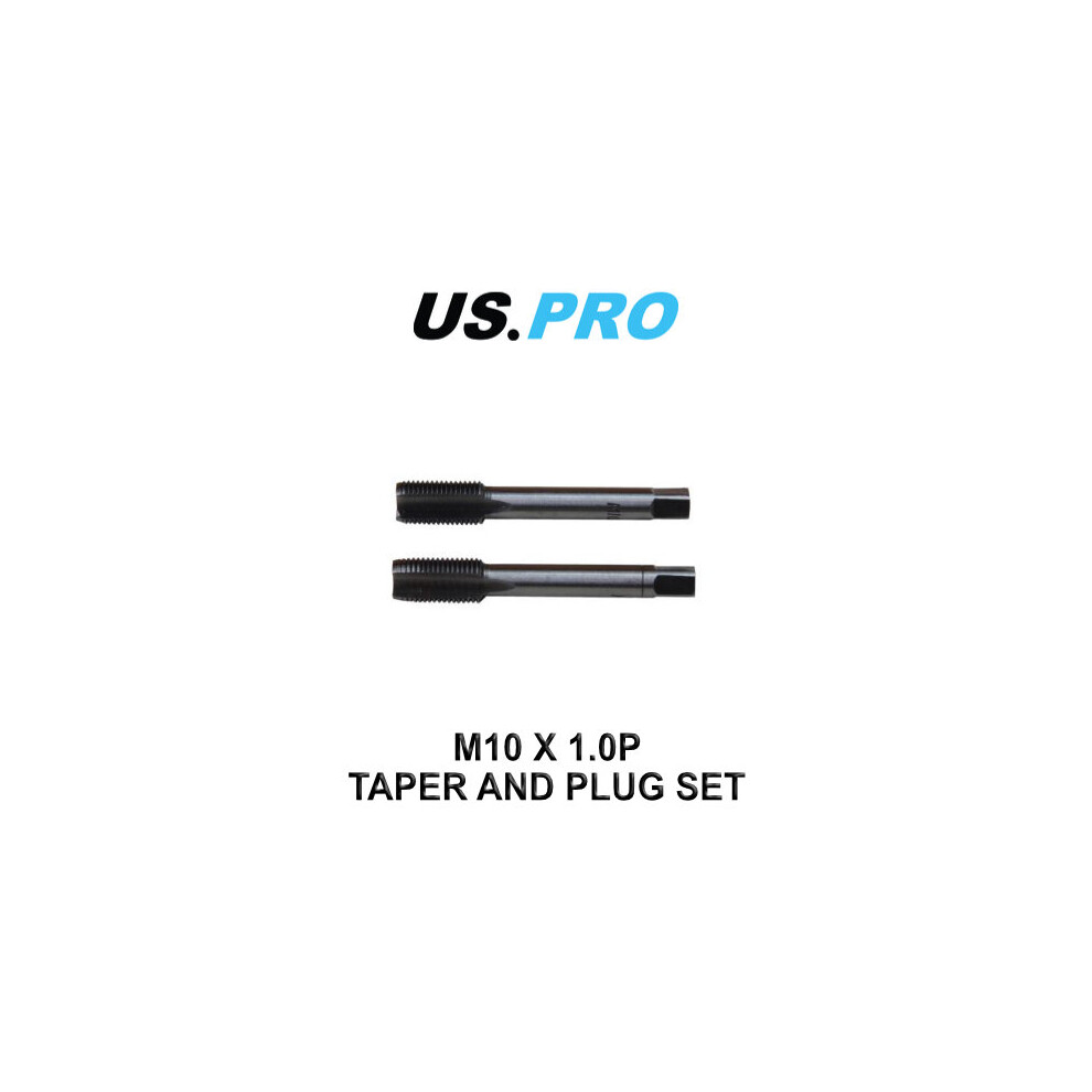 US PRO M10 x 1.0P Taper & Plug Set 2652