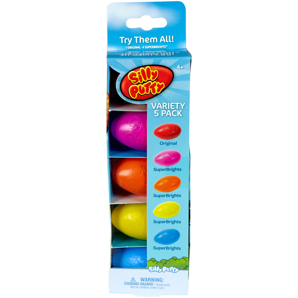 Silly Putty Party Pack 5/Pkg-08-0328