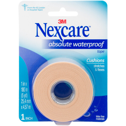 3M Nexcare Absolute Waterproof Premium First Aid Tape-5yds