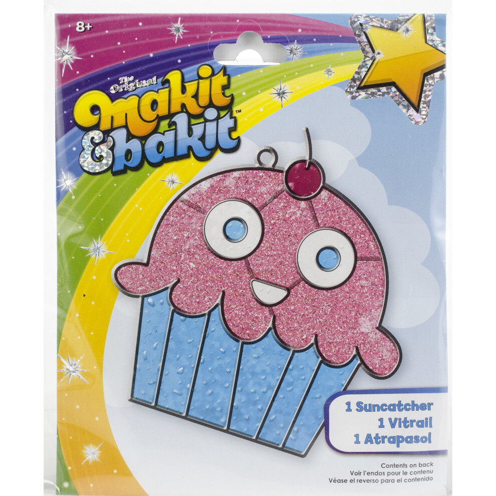 Makit & Bakit Suncatcher Kit-Cupcake