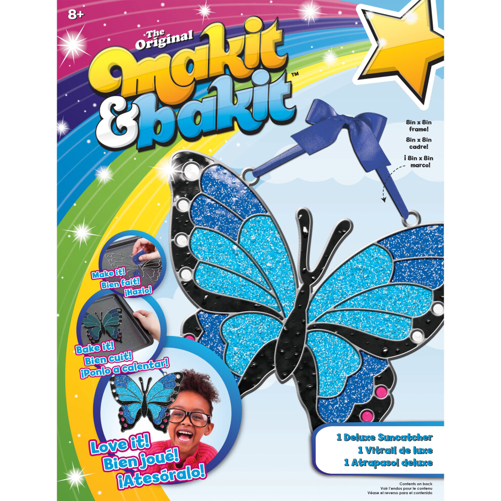 Makit & Bakit Deluxe Suncatcher Kit-Butterfly