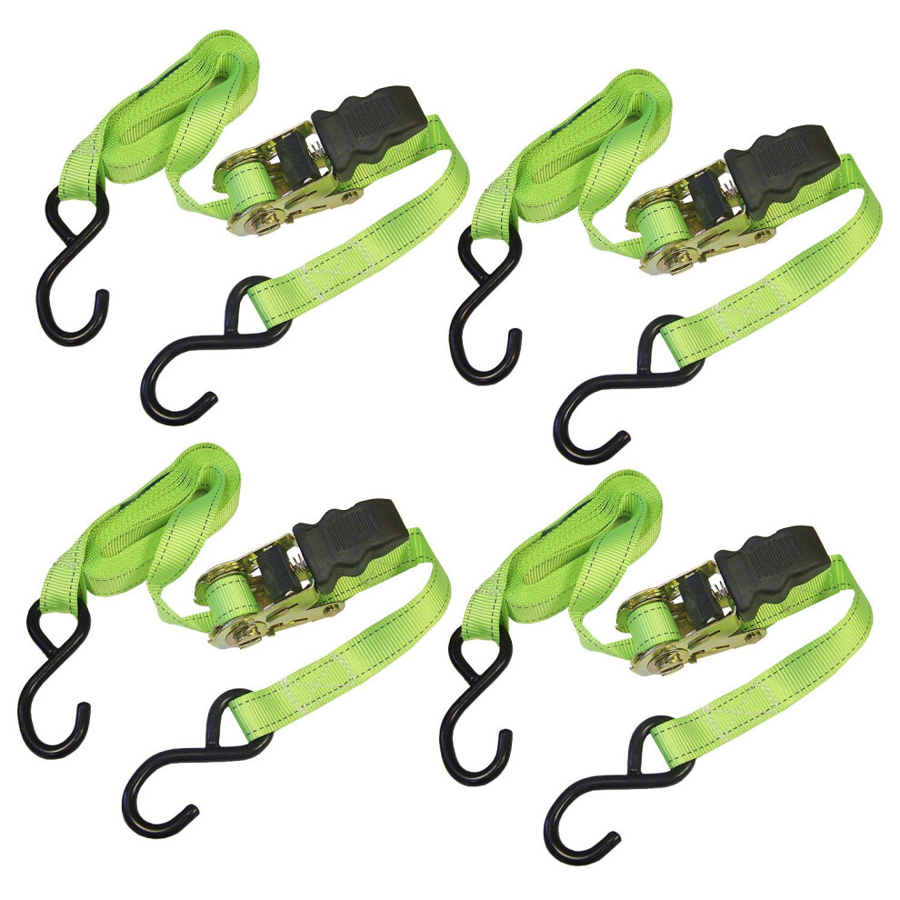Faithfull FAITDRATSET4 5 m x 25 mm Ratchet Tie Down