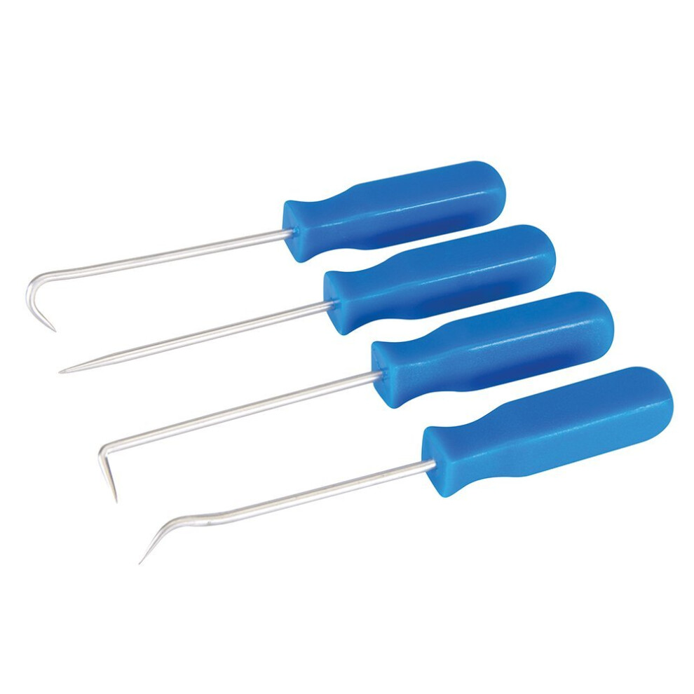 Silverline 427723 Pick and Hook 140 mm - Set of 4