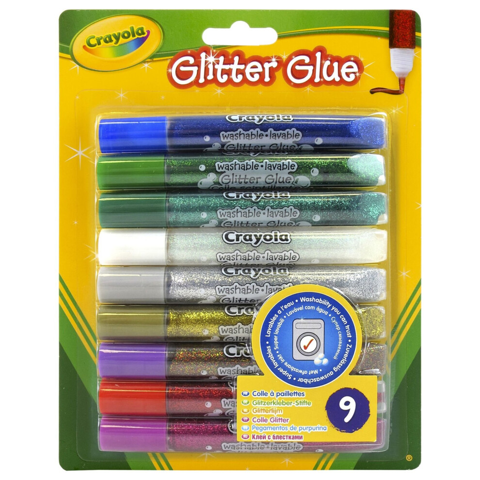 Crayola - 9 Glitter Glue