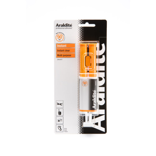 Araldite Instant Syringe Epoxy, 24 ml