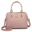 Miss Lulu (Pink) Women's Zip Top Multiway Bag 2