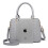 Miss Lulu (Light Grey) Women's Zip Top Multiway Bag 5