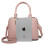 Miss Lulu (Pink) Women's Zip Top Multiway Bag 5
