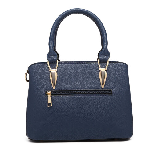 Miss Lulu (Blue) Women's Zip Top Multiway Bag 2