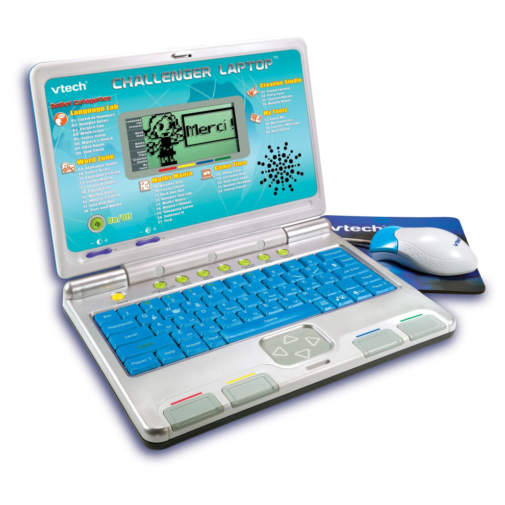 VTech Challenger Laptop - Blue