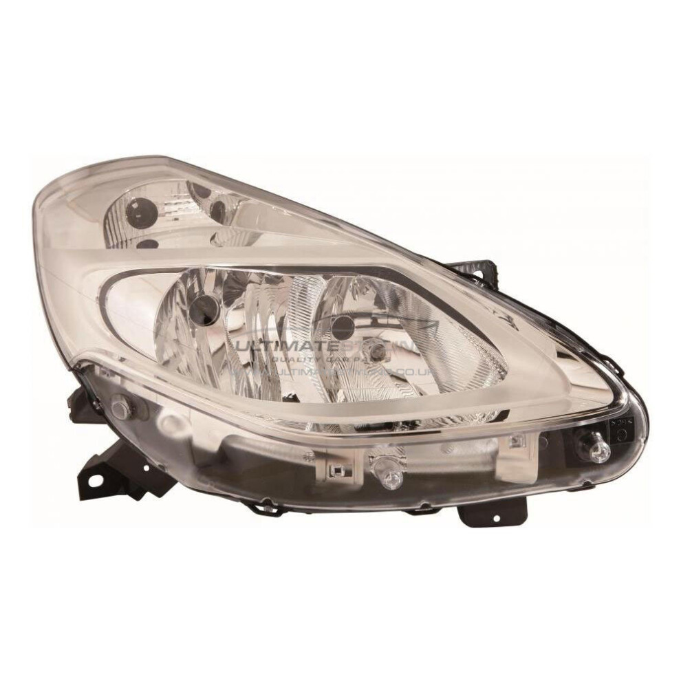 Renault Clio Mk3 Hatchback 5/2009-4/2013 Chrome Headlight Headlamp Drivers Side 5057795036566
