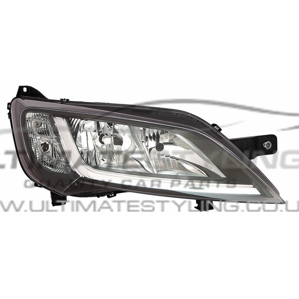Peugeot Boxer Mk3 Van 5/2014-> Headlight Headlamp No Drl Drivers Side O/S 5057795033893