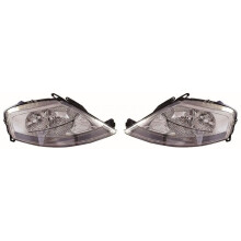 Citroen C3 Mk1 Hatchback 2002-2005 Halogen Headlights Headlamps 1 Pair O/S & N/S