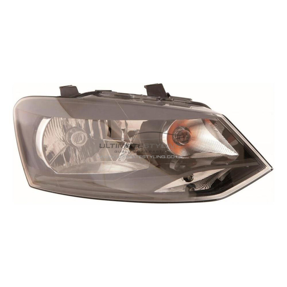 Vw Polo Mk5 6R Hatchback 10/2009-7/2014 H4 Bulb Headlight Lamp Drivers Side O/S 5057795041546