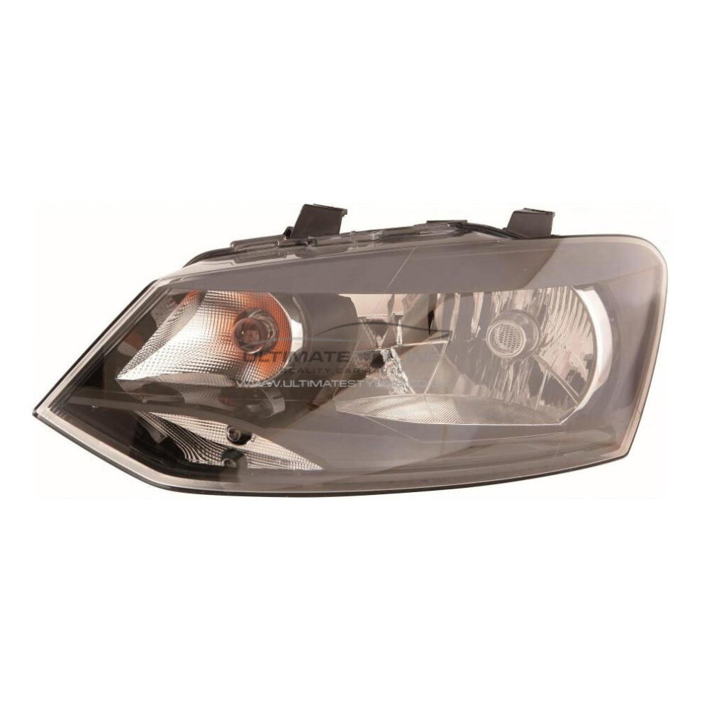 Vw Polo Mk5 6R Hatchback 10/2009-7/2014 H4 Bulb Headlight Lamp Passenger Side 5057795041553