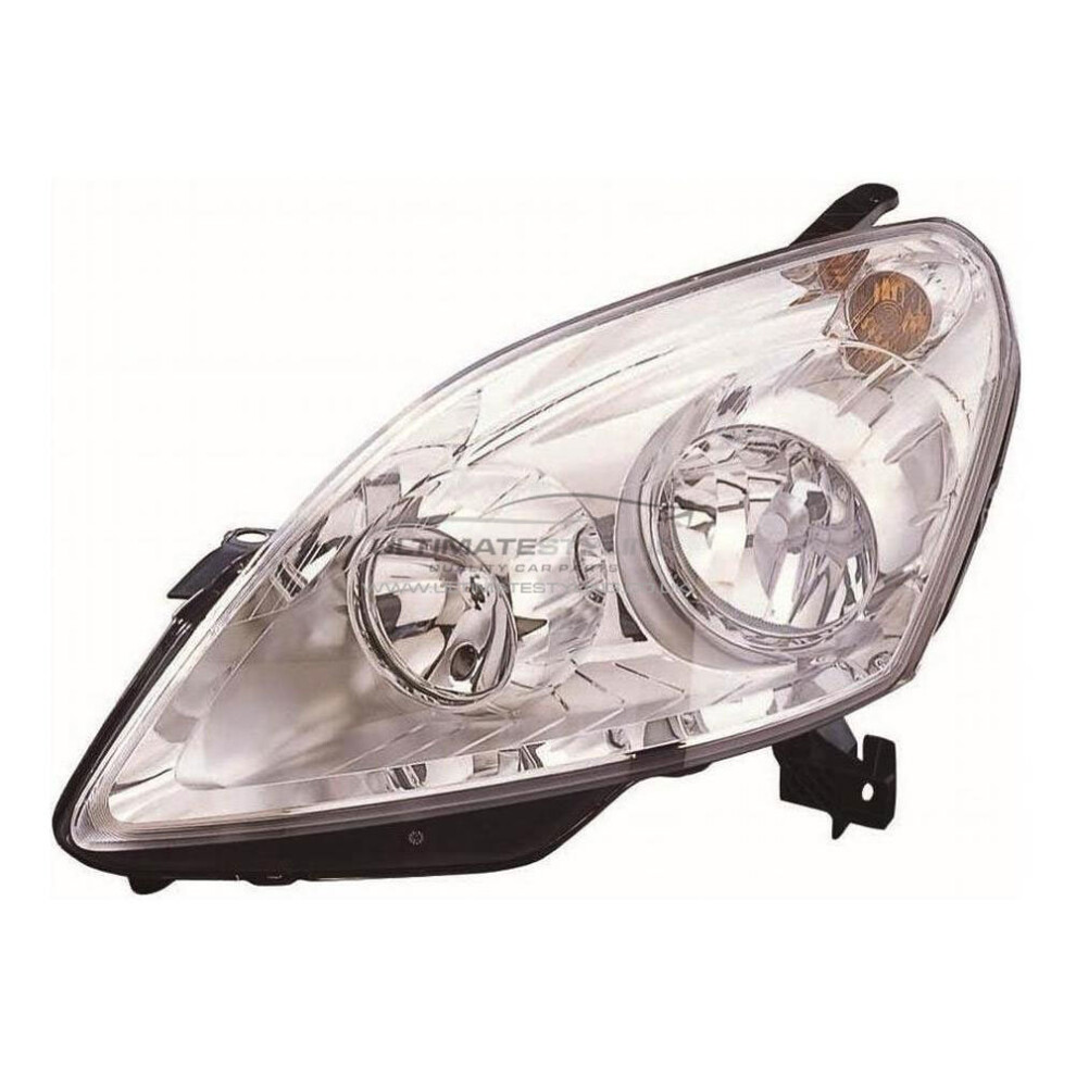 Vauxhall Zafira Mk2 Mpv 3/2008-2011 Chrome Headlight Headlamp Passenger Side N/S 5057795029018