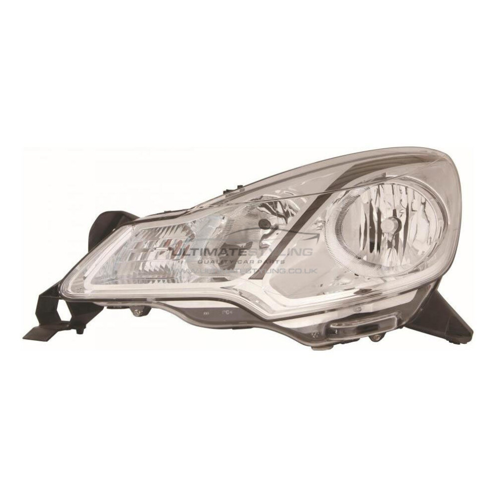 Citroen Ds3 A55 Hatchback 2009-4/2012 Headlight Headlamp Passenger Side N/S 5057795039215