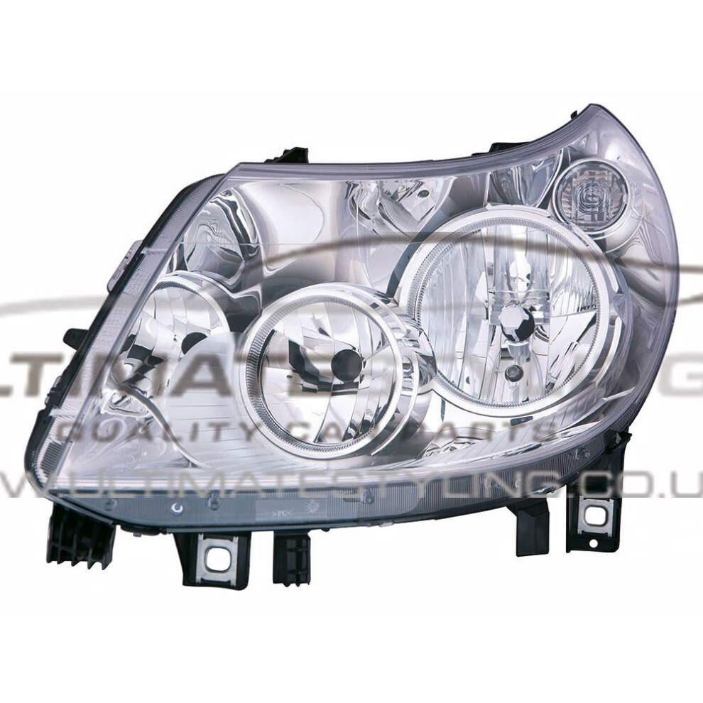 Fiat Ducato Van 5/2011-9/2014 Headlight Headlamp No Led Drl Passenger Side N/S 5057795034074