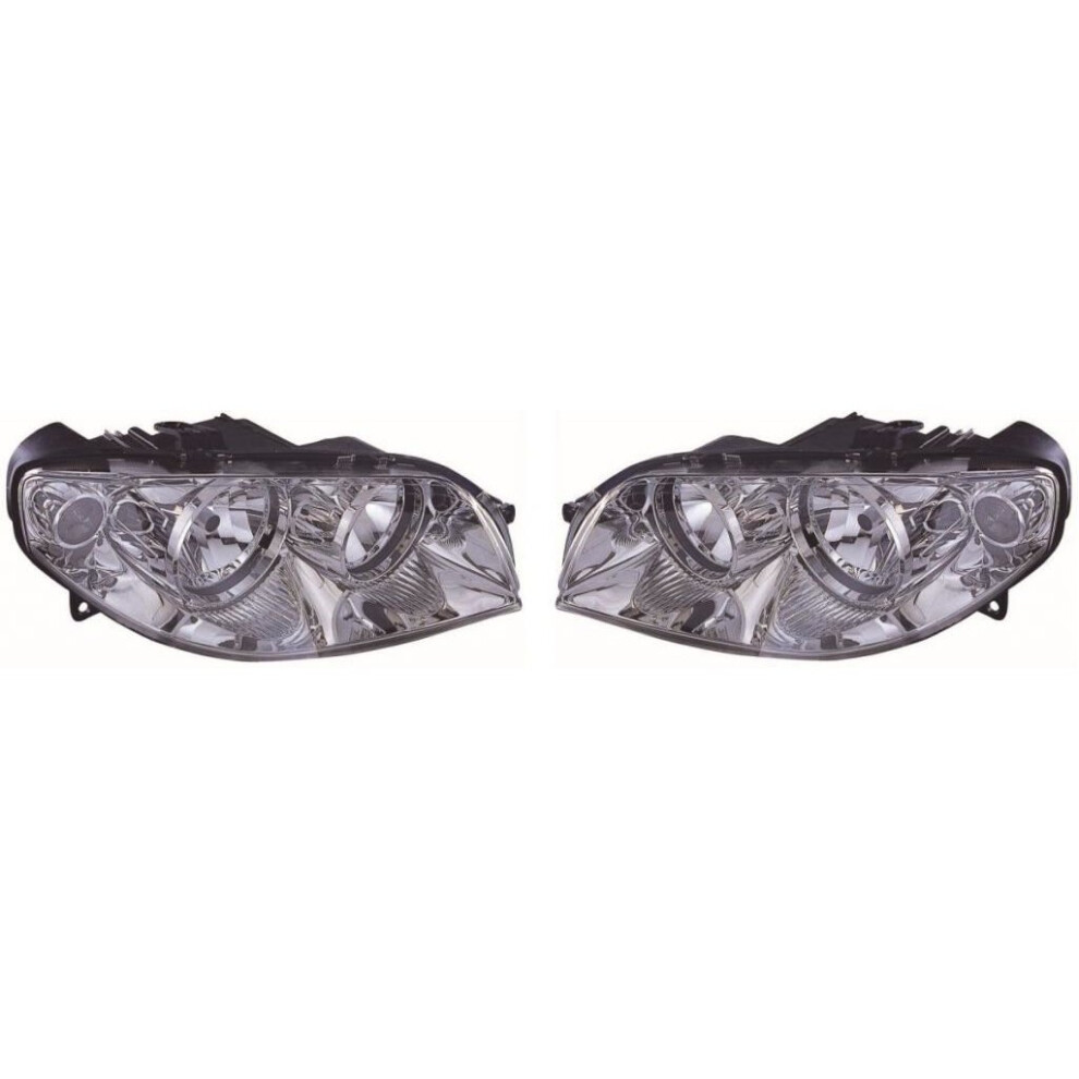 Fiat Punto Mk2 Hatchback 8/2003-2006 Halogen Headlights Headlamps Pair O/S & N/S 5057795034302