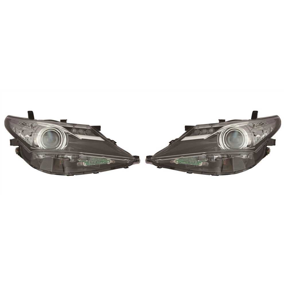 Toyota Auris Mk2 Estate 11/2012-9/2015 Headlights Lamps Led Drl 1 Pair O/S & N/S 5057795029117