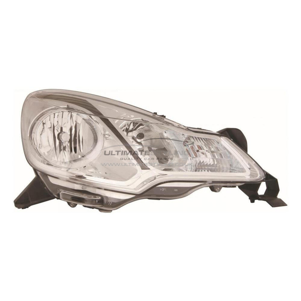 Citroen Ds3 A55 Hatchback 2009-4/2012 Headlight Headlamp Drivers Side O/S 5057795039208
