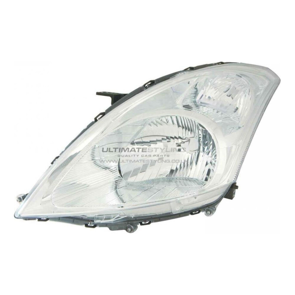 Suzuki Swift Mk4 Hatchback 8/2010-> Chrome Headlight Headlamp Passenger Side 5057795024112