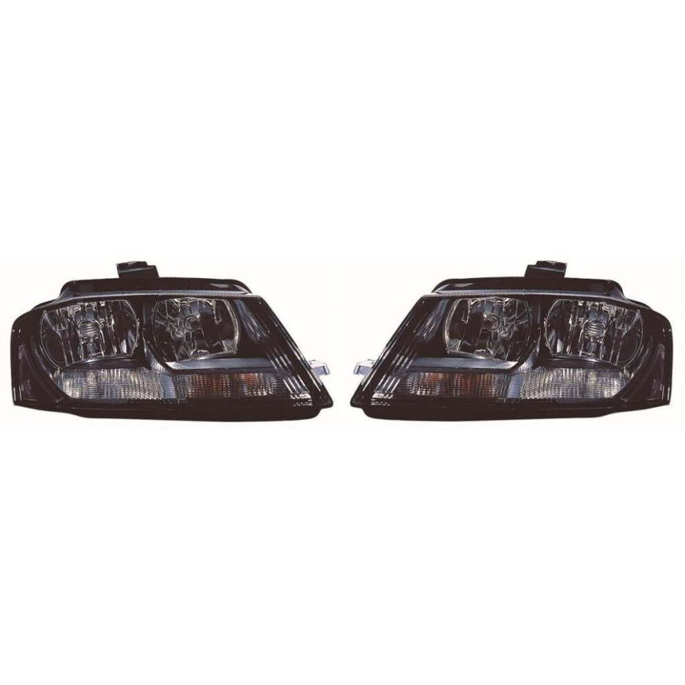 Audi A3 Mk2 8P Hatchback 7/2008-10/2012 Headlights Headlamps 1 Pair O/S & N/S 5057795044509