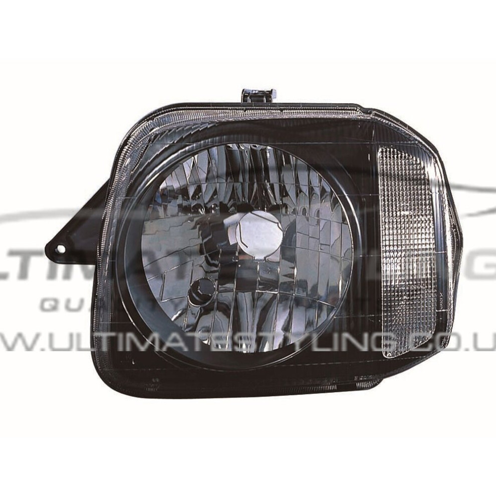 Suzuki Jimny 1998-2012 Inner Headlight Headlamp Passenger Side N/S Black 5057795024204