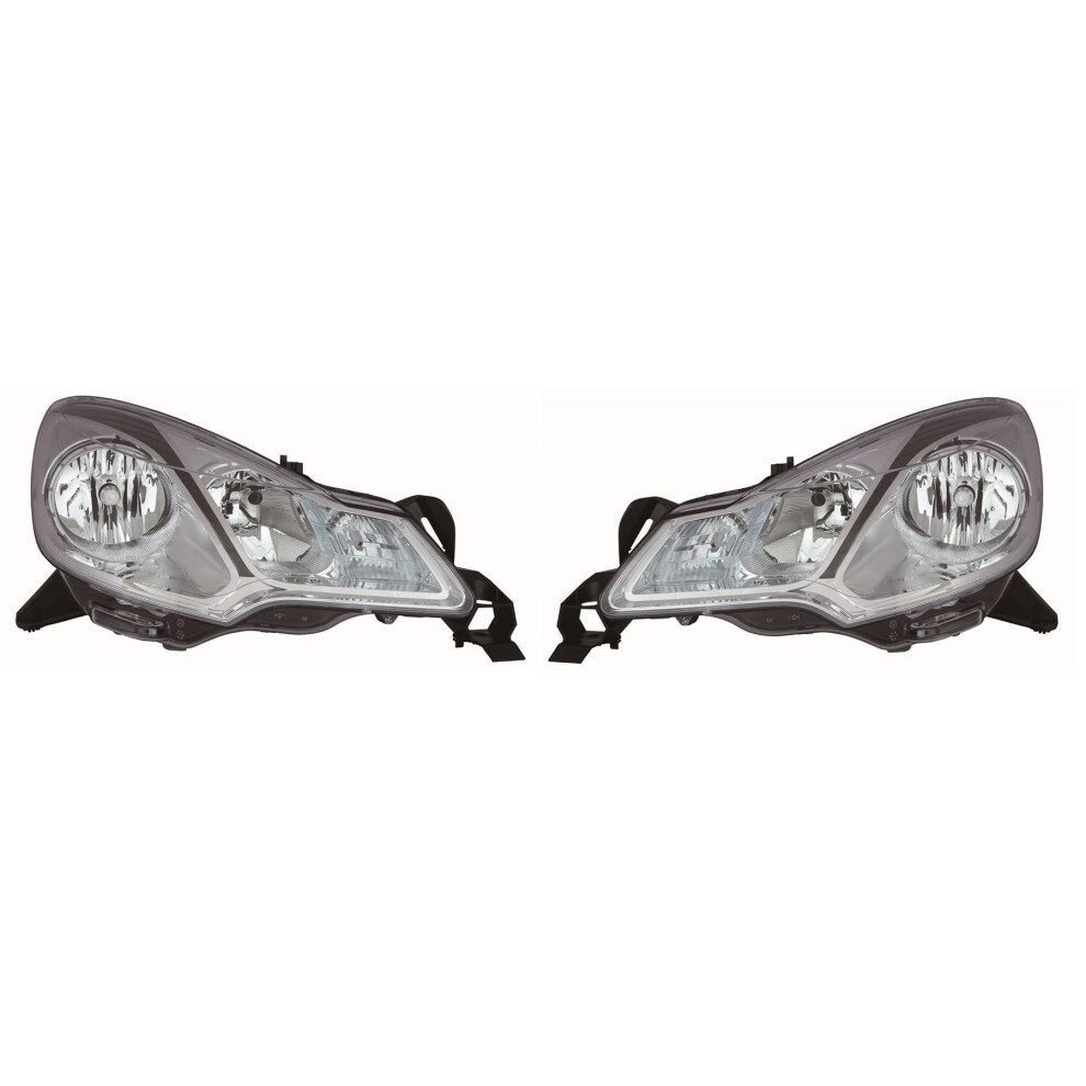 Citroen Ds3 A55 Convertible 4/2012-8/2015 Headlights Headlamps 1 Pair O/S & N/S 5057795039338