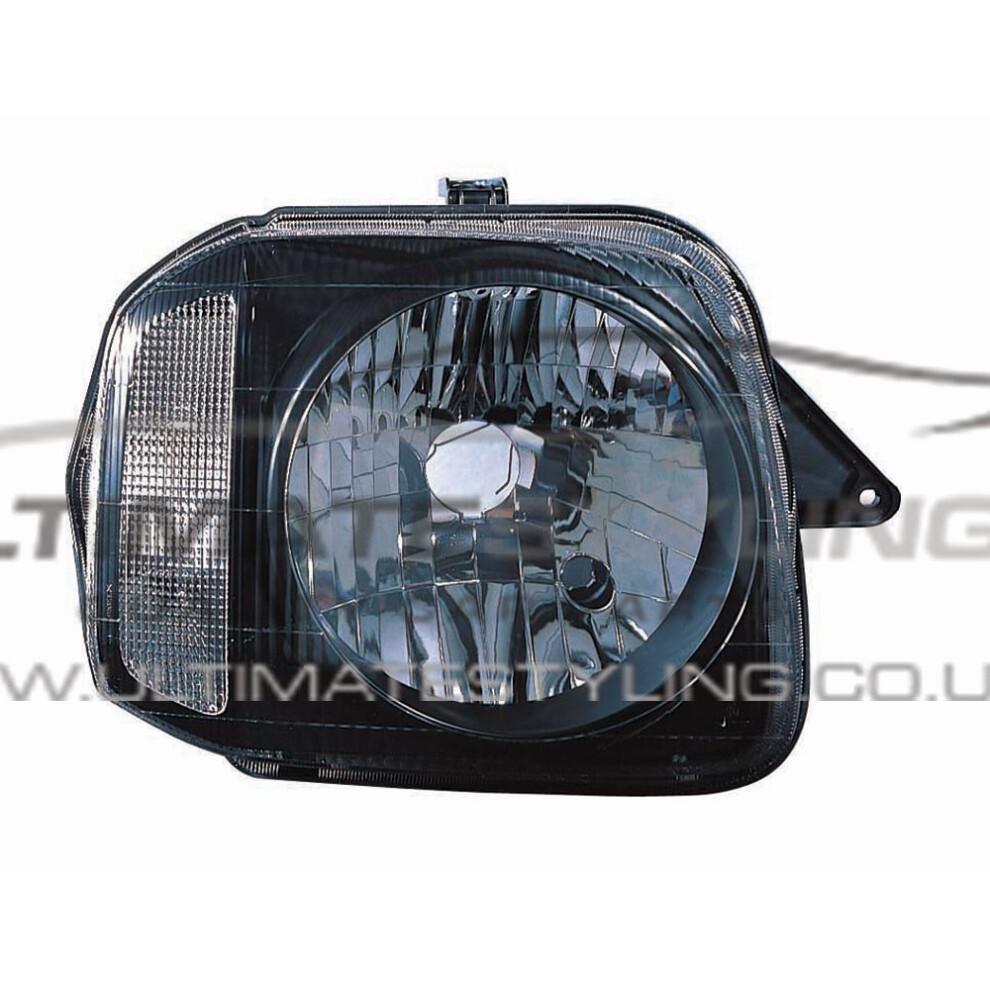 Suzuki Jimny 1998-2012 Inner Headlight Headlamp Drivers Side O/S Black 5057795024181
